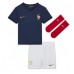 Francie Benjamin Pavard #2 Dětské Domácí dres komplet MS 2022 Krátký Rukáv (+ trenýrky)